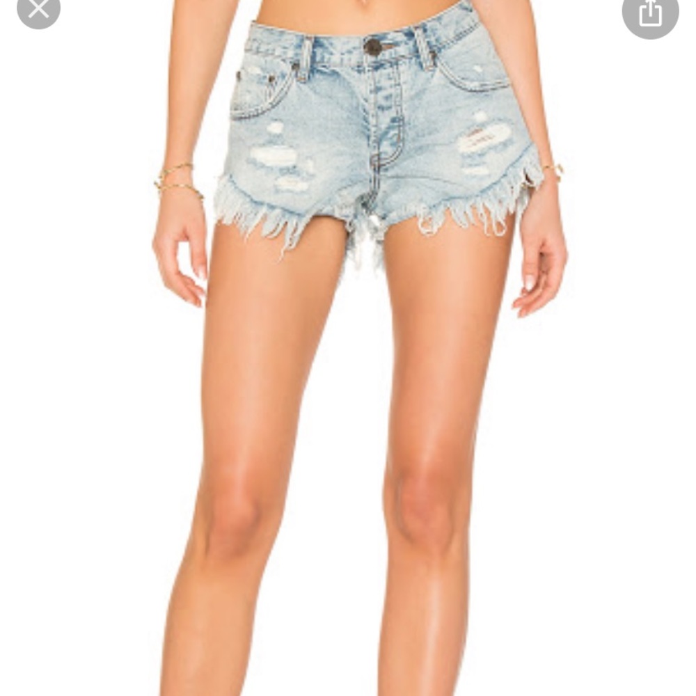 One teaspoon shorts worn 1-2 times